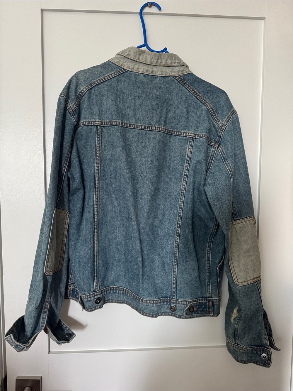 Topman Washed Blue Denim Trucker Jacket - Picture 6 of 6